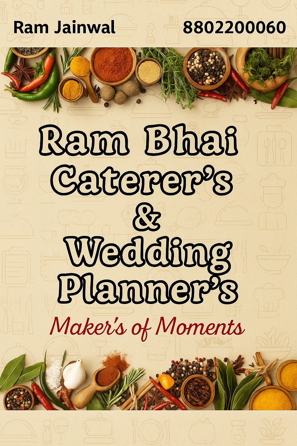 Ram Bhai Caterers Logo